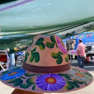Mexican Artesanal Hand Painted Hats
